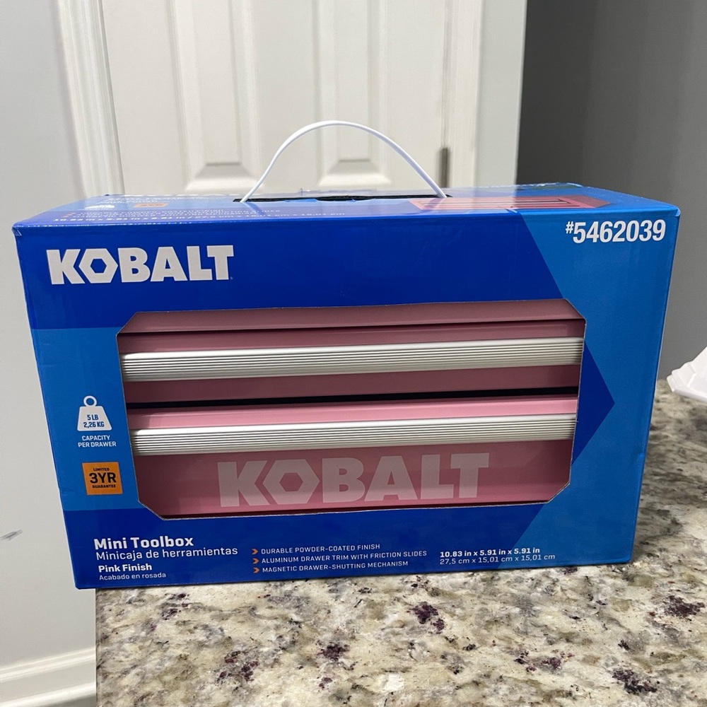 PINK Kobalt Mini Toolbox